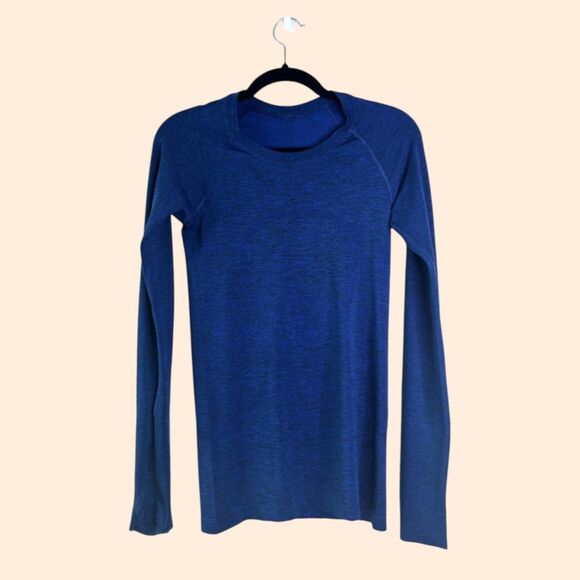 Lululemon Swiftly Tech Long Sleeve 2.0 Navy - Picture 1 of 5